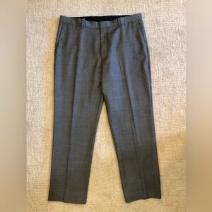 🩶⚡️ J.Crew 100% Wool Men’s Gray Dress Pants Sz 36x30 EUC Classic Office Work